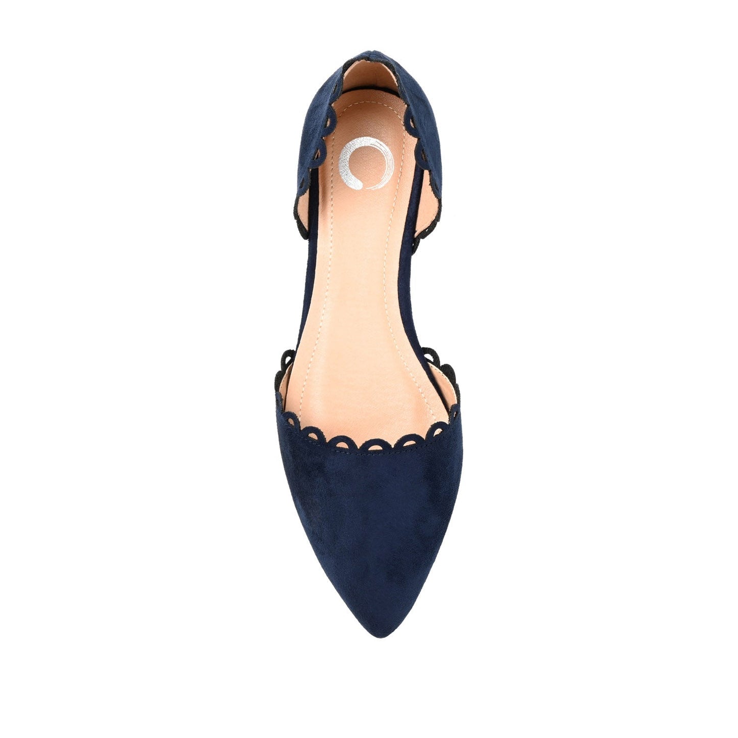Journee JEZLIN D'ORSAY FLATS IN FAUX SUEDE - Blue