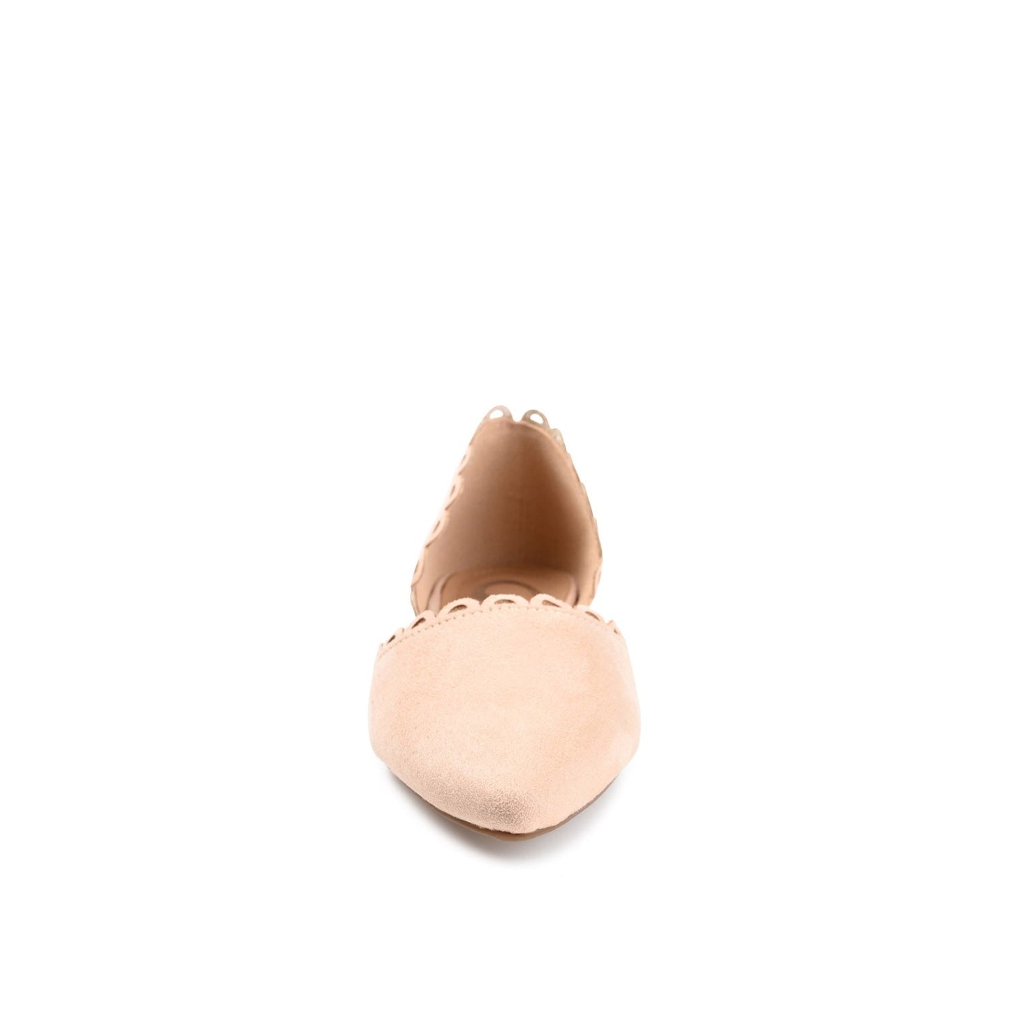 Journee JEZLIN D'ORSAY FLATS IN FAUX SUEDE - Nude