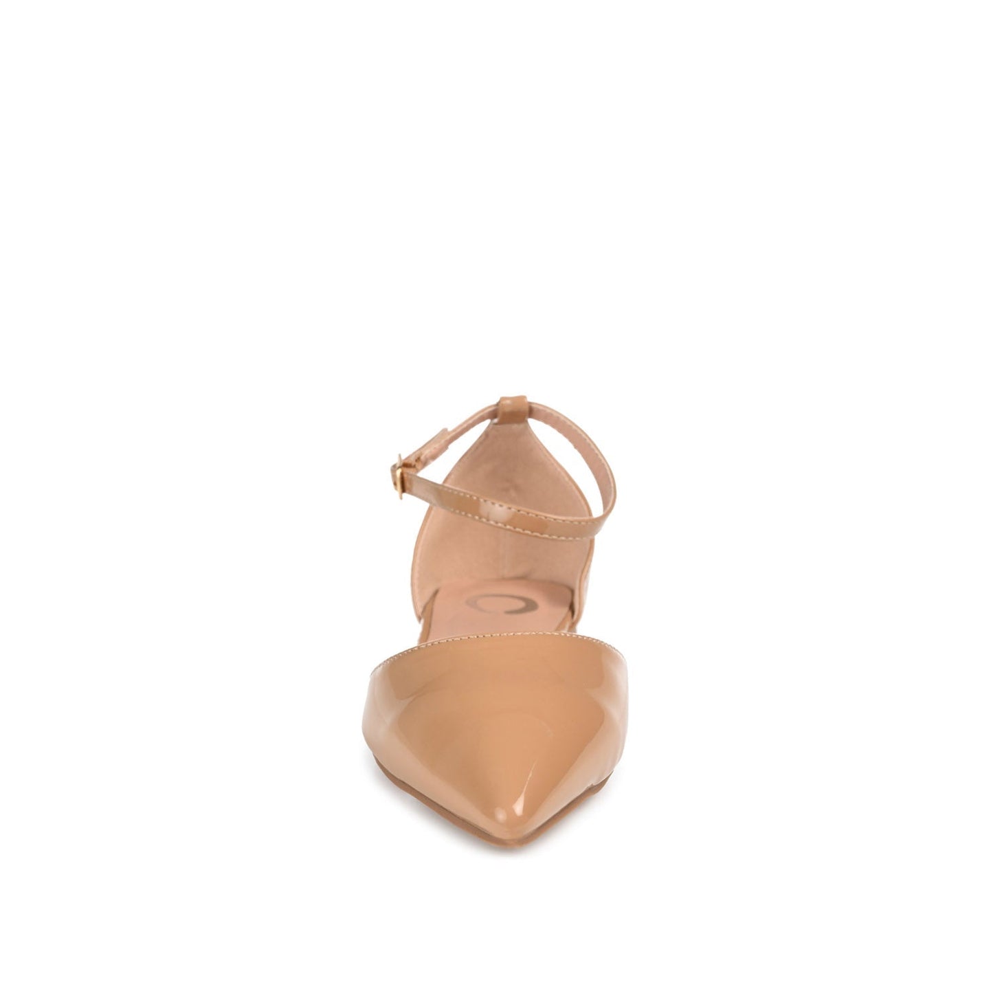Journee REBA D'ORSAY FLATS IN VEGAN LEATHER - Tan