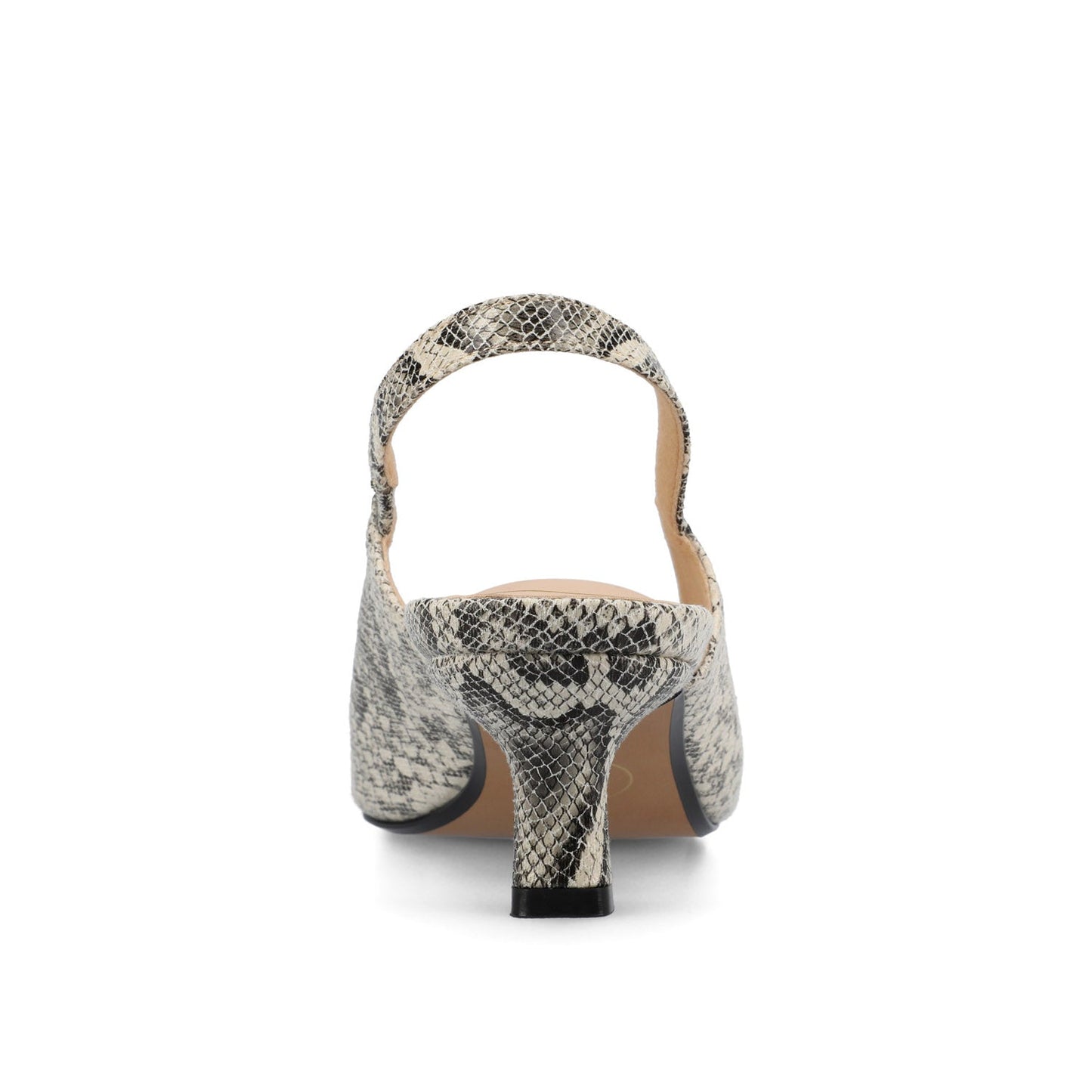 Journee PAULINA PATENT KITTEN HEELS IN WIDE - Snake