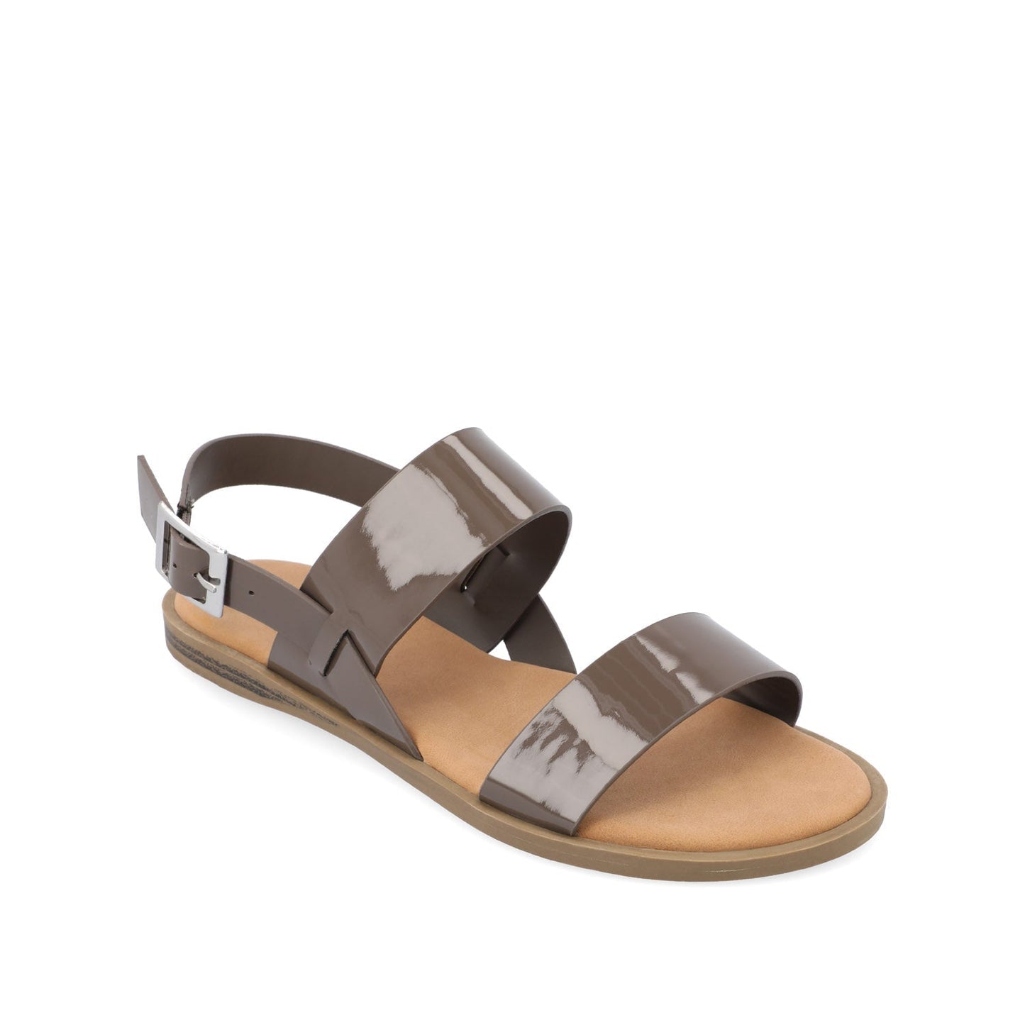 Journee LAVINE MULTI STRAP SANDALS IN STATEMENT - Taupe