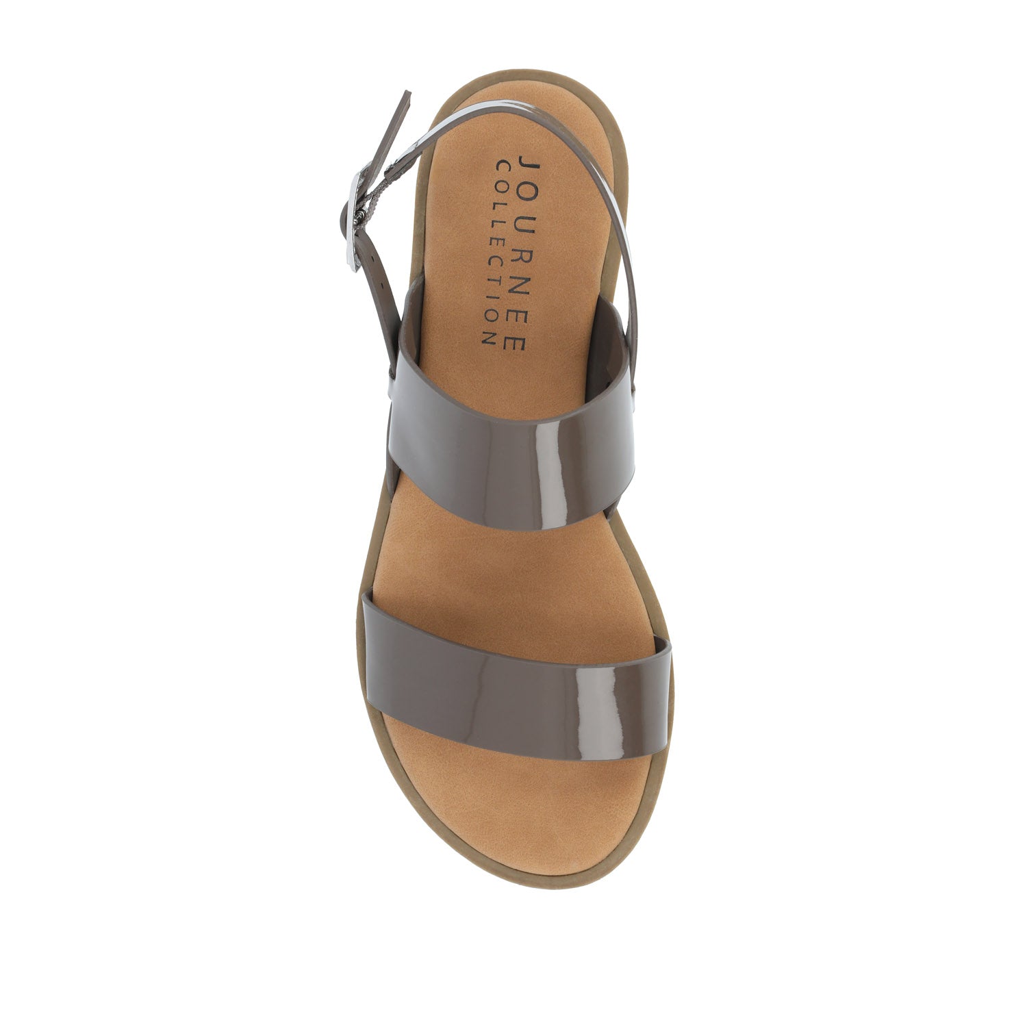 Journee LAVINE MULTI STRAP SANDALS IN STATEMENT - Taupe