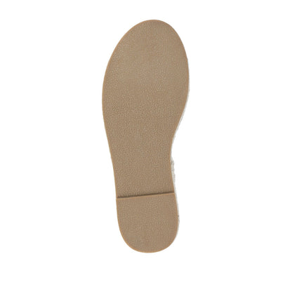 Journee LYDDIA ESPADRILLE SANDALS IN VEGAN LEATHER - Blue