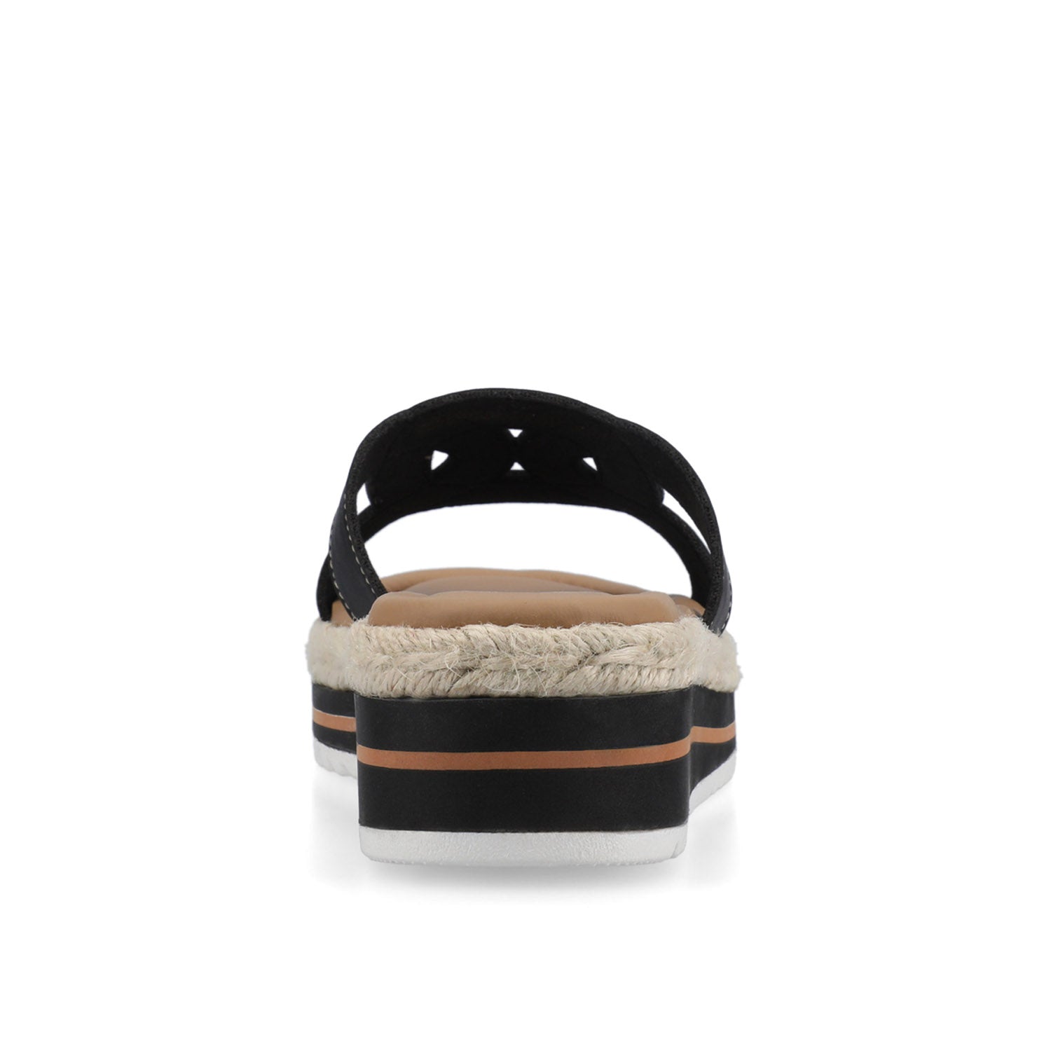Journee ROSALINDA ESPADRILLE SANDALS - Black