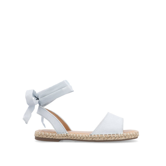 Journee EMELIE MULTI STRAP ESPADRILLE SANDALS - Blue