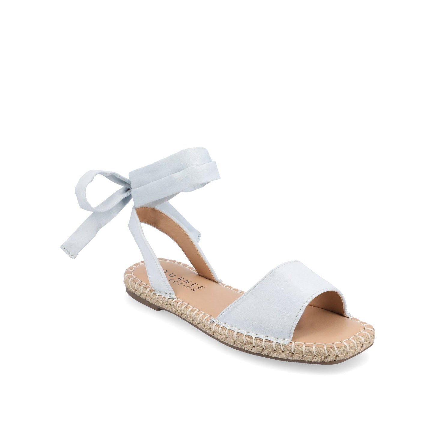 Journee EMELIE MULTI STRAP ESPADRILLE SANDALS - Blue