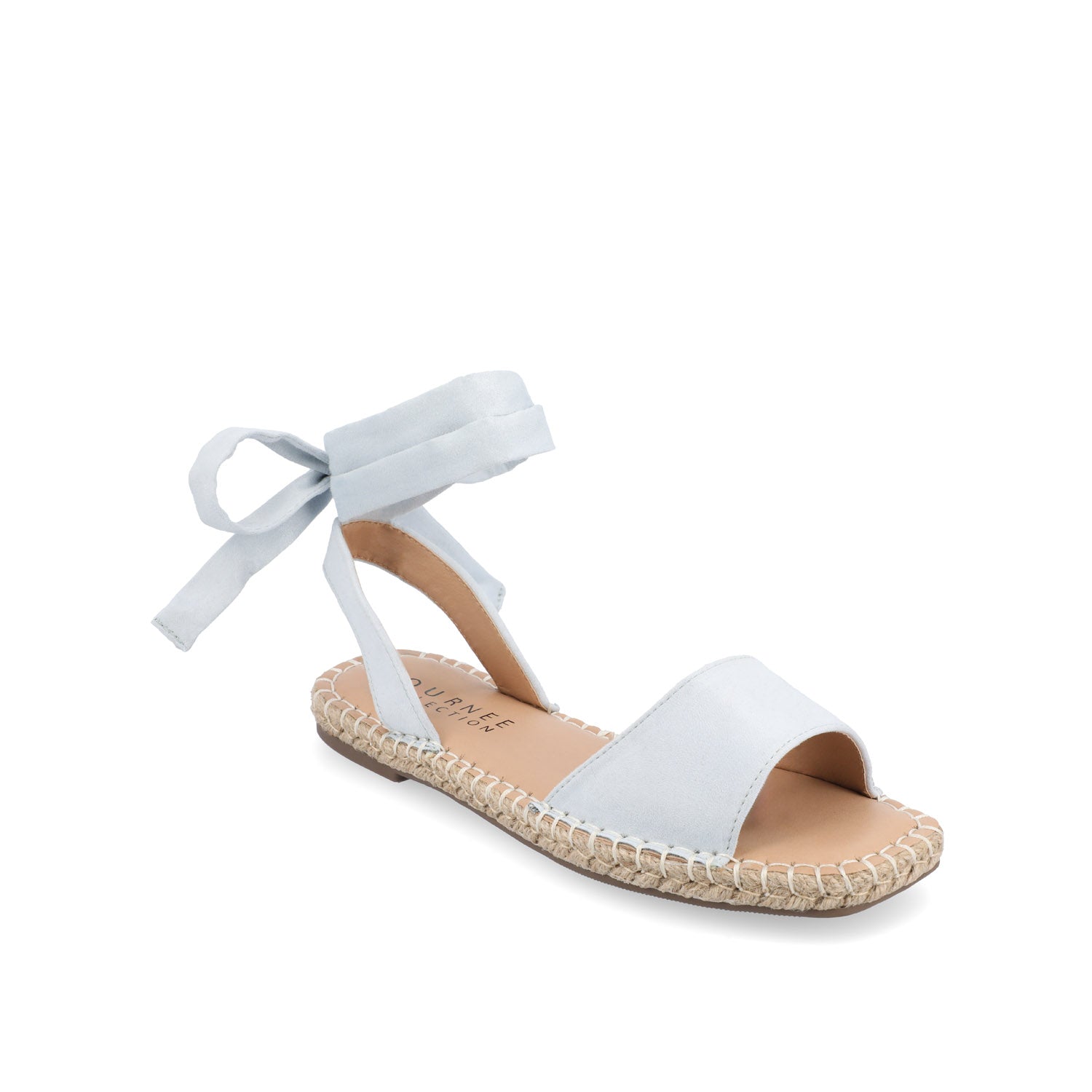 Journee EMELIE MULTI STRAP ESPADRILLE SANDALS - Blue
