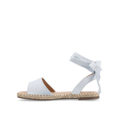 Journee EMELIE MULTI STRAP ESPADRILLE SANDALS - Blue