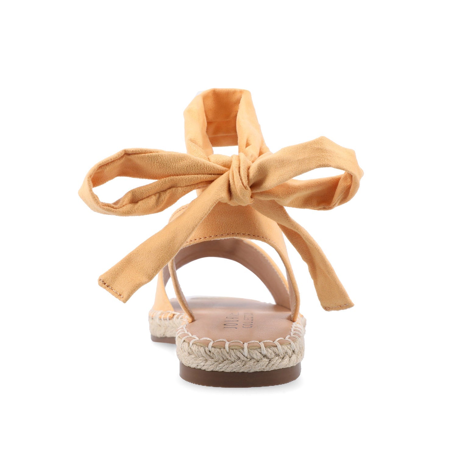 Journee EMELIE MULTI STRAP ESPADRILLE SANDALS - Orange
