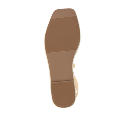 Journee EMELIE MULTI STRAP ESPADRILLE SANDALS - Orange