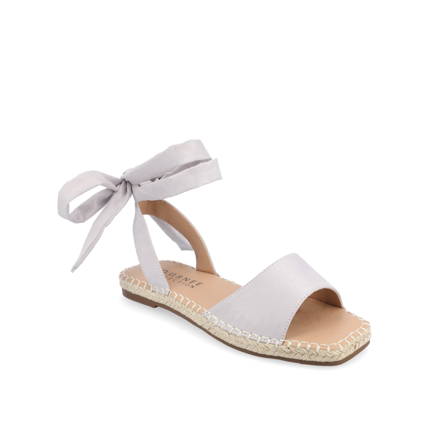 Journee EMELIE MULTI STRAP ESPADRILLE SANDALS - Lavender