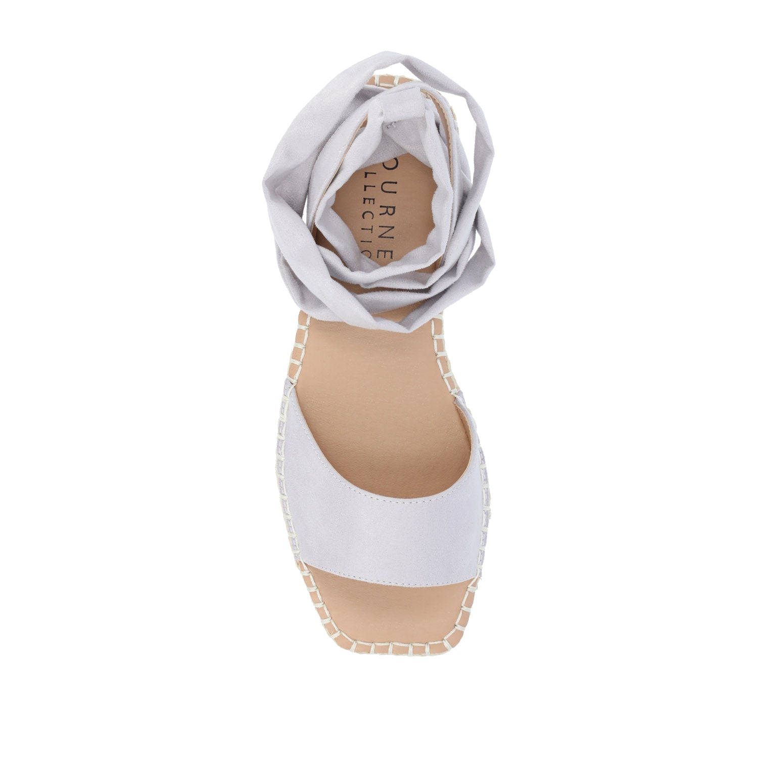 Journee EMELIE MULTI STRAP ESPADRILLE SANDALS - Lavender