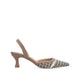 Taupe Houndstooth Tweed
