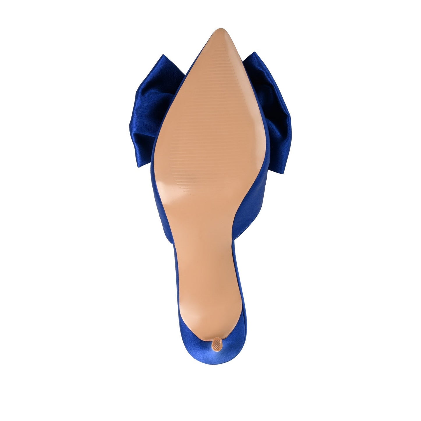 Journee TIARRA STILETTO HEELS IN SATIN - Blue