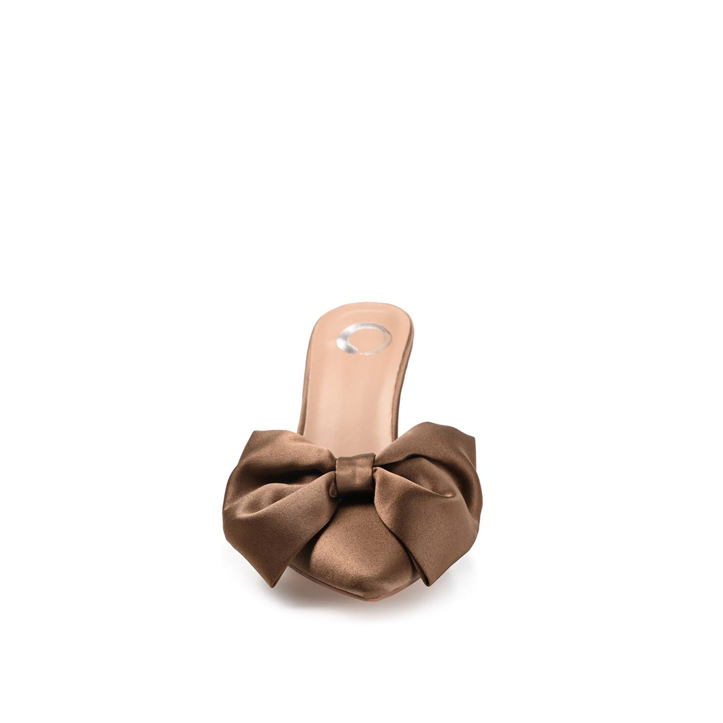 Journee TIARRA STILETTO HEELS IN SATIN - Brown