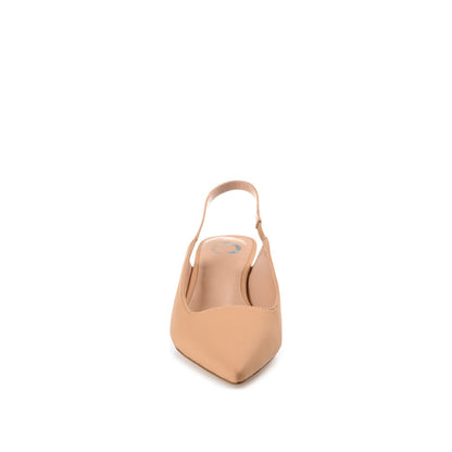 Journee PAULINA KITTEN HEELS IN STATEMENT PATENT - Tan