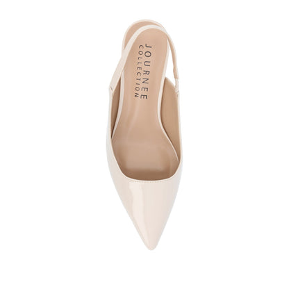 Journee PAULINA KITTEN HEELS IN STATEMENT PATENT - Patent Nude