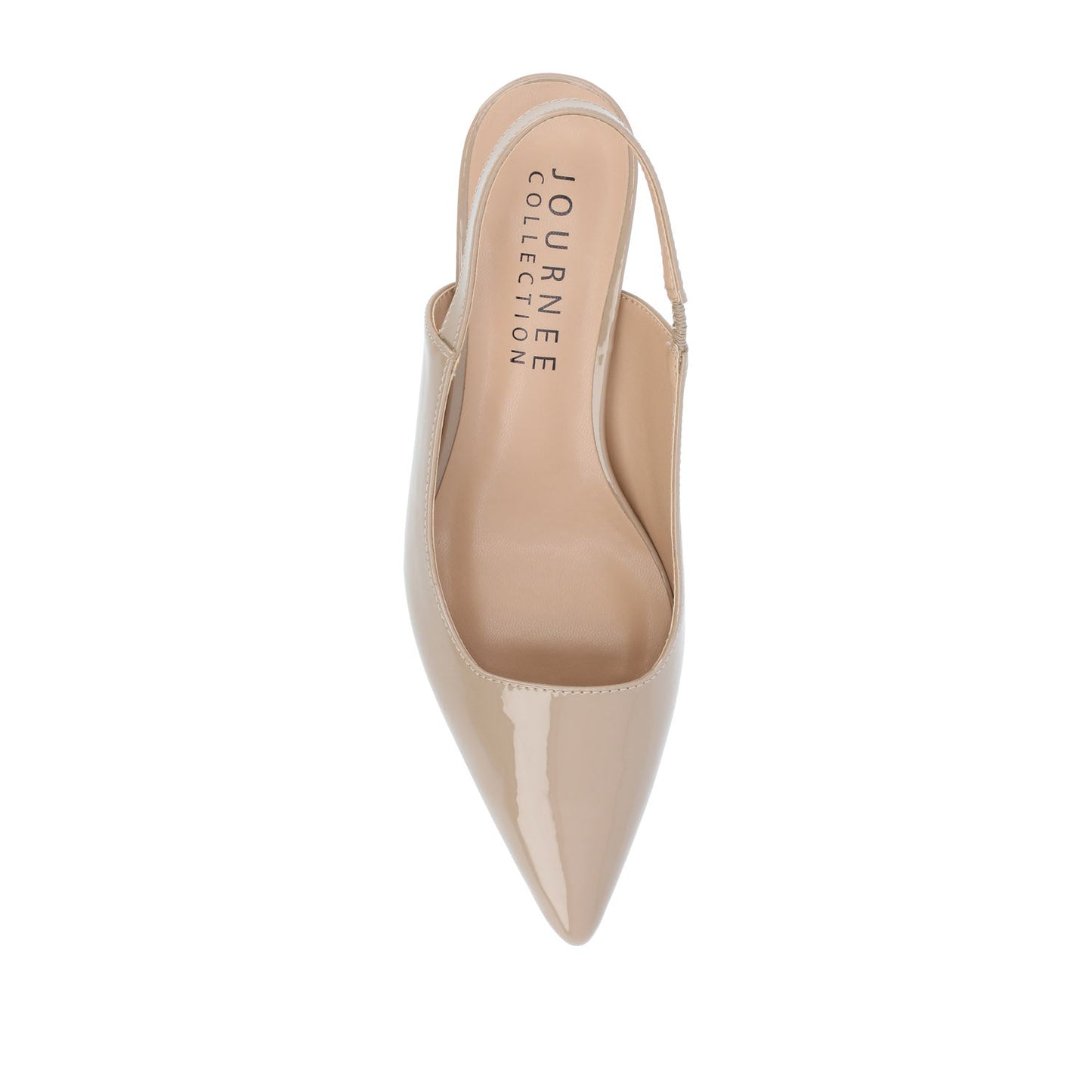 Journee PAULINA KITTEN HEELS IN STATEMENT PATENT - Patent Taupe