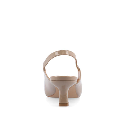 Journee PAULINA KITTEN HEELS IN STATEMENT PATENT - Patent Taupe
