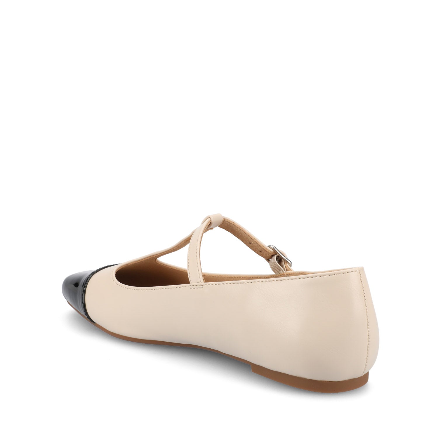 Journee THEAH MARY JANE FLATS IN WIDE - Bone