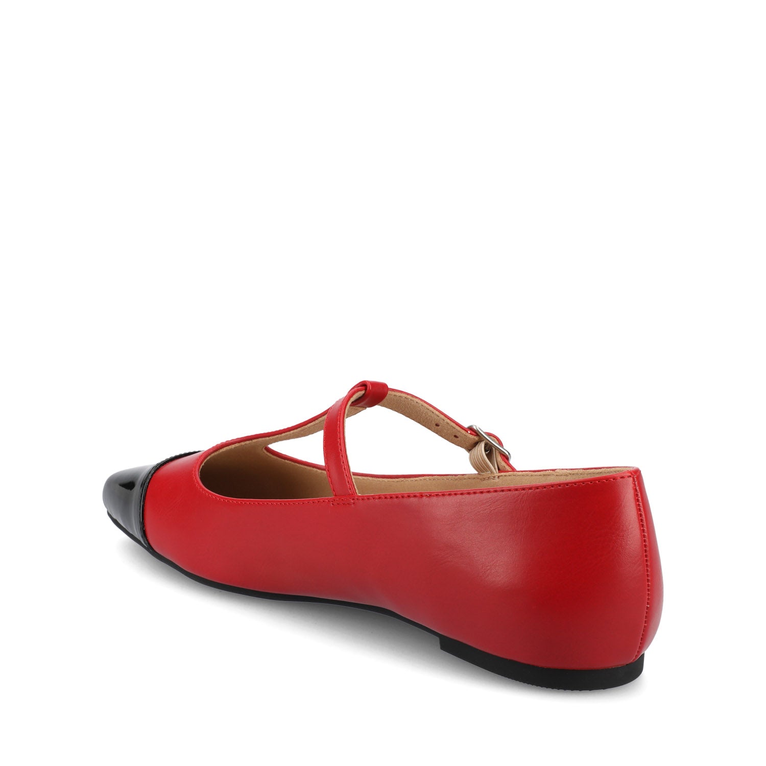 Journee THEAH MARY JANE FLATS IN WIDE - Red