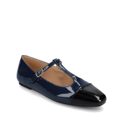 Journee THEAH MARY JANE FLATS IN WIDE - Patent Navy