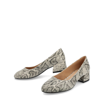 Journee SAAR II VEGAN LEATHER PUMP HEELS IN WIDE - Snake