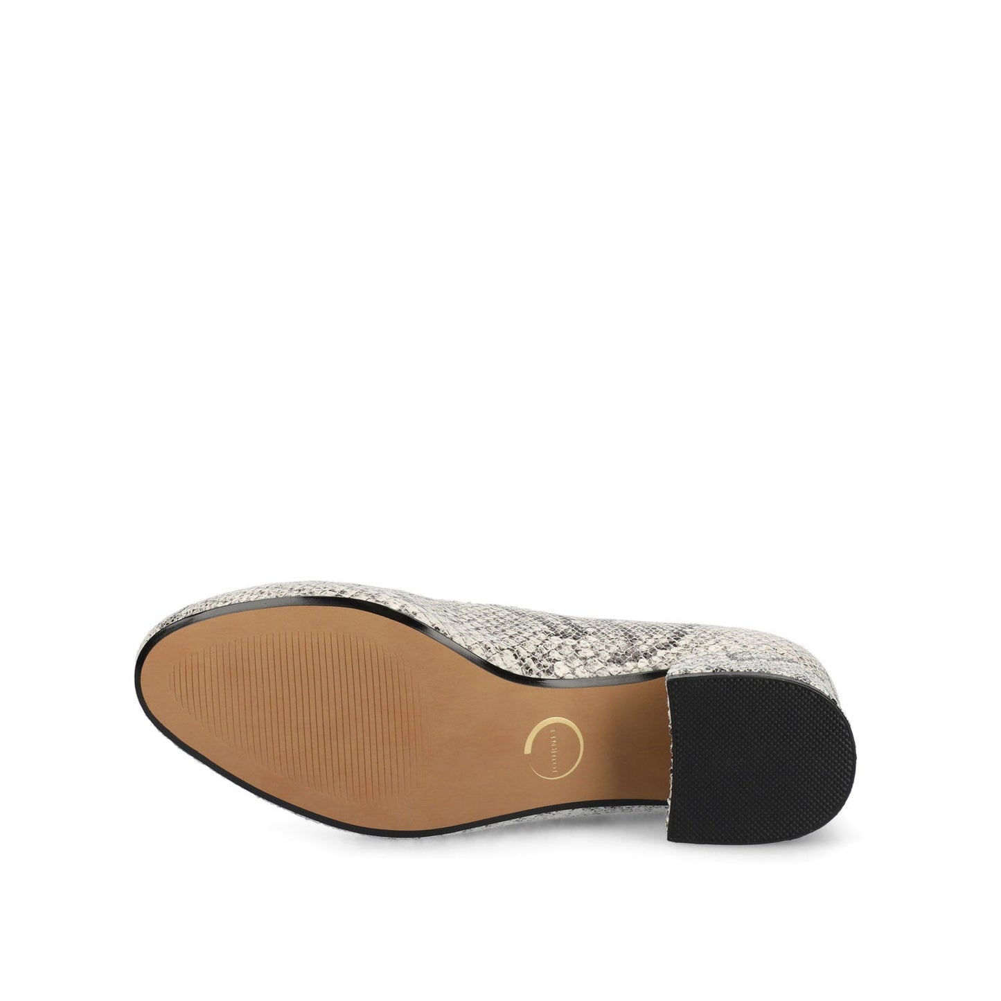 Journee SAAR II VEGAN LEATHER PUMP HEELS IN WIDE - Snake