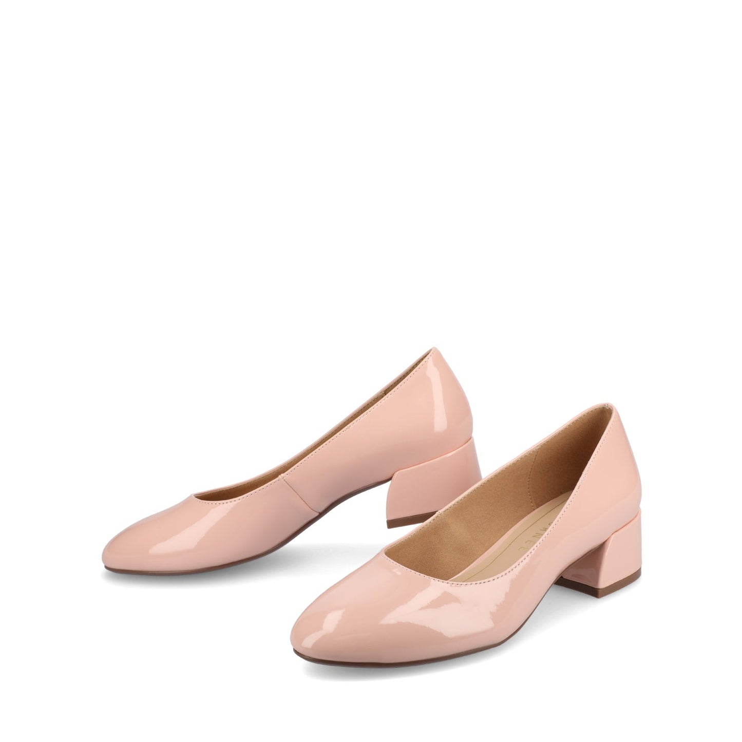 Journee SAAR II PATENT PUMP HEELS IN WIDE - Pink Patent
