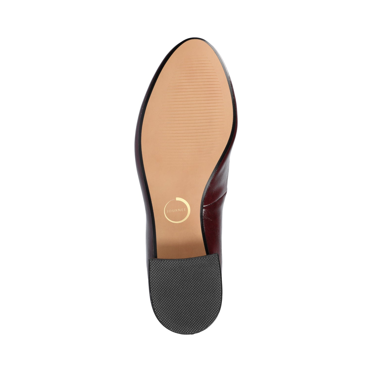 Journee SAAR II PATENT PUMP HEELS IN WIDE - Oxblood Patent