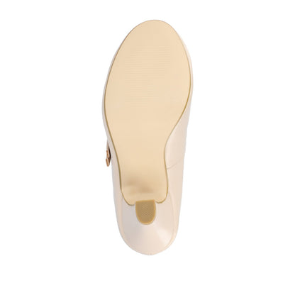 Journee WINDY MARY JANE PUMP HEELS IN STATEMENT - Nude