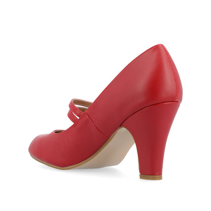 Journee WINDY MARY JANE PUMP HEELS IN STATEMENT - Red