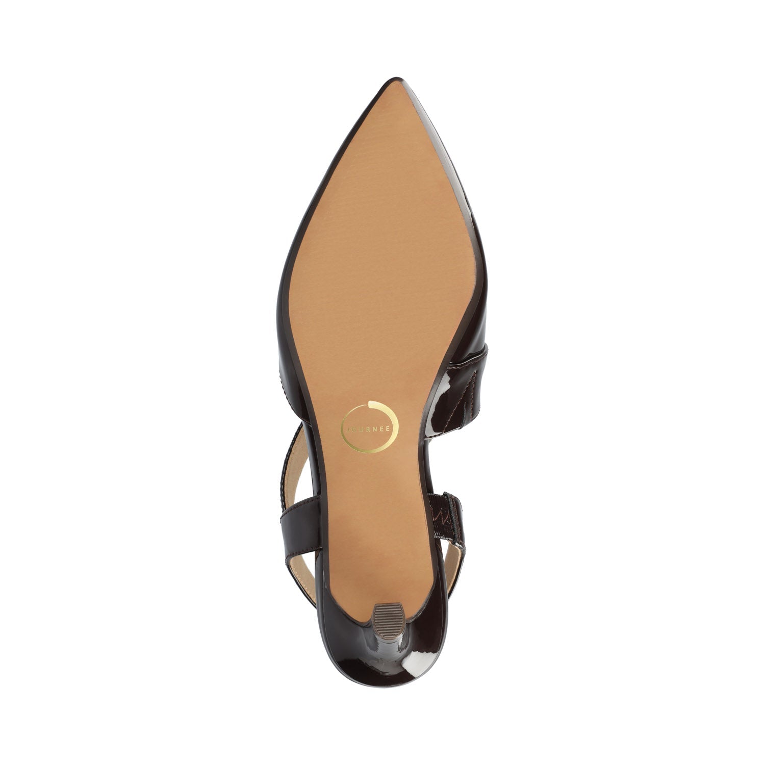 Journee SCARLETT STILETTO HEELS IN PATENT - Patent Chocolate