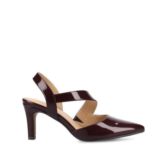 Journee SCARLETT STILETTO HEELS IN PATENT - Patent Oxblood