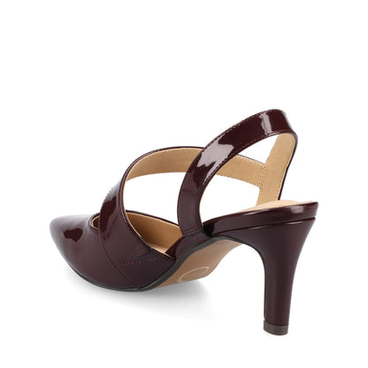 Journee SCARLETT STILETTO HEELS IN PATENT - Patent Oxblood