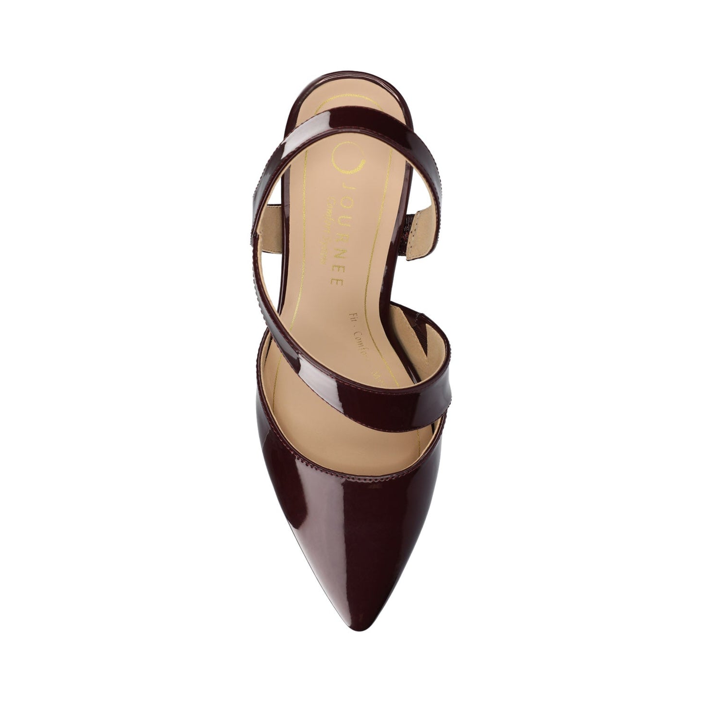 Journee SCARLETT STILETTO HEELS IN PATENT - Patent Oxblood
