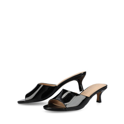 Journee JEYLAH DRESS HEELS - Black Patent