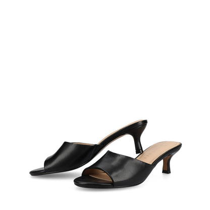 Journee JEYLAH DRESS HEELS - Black PU