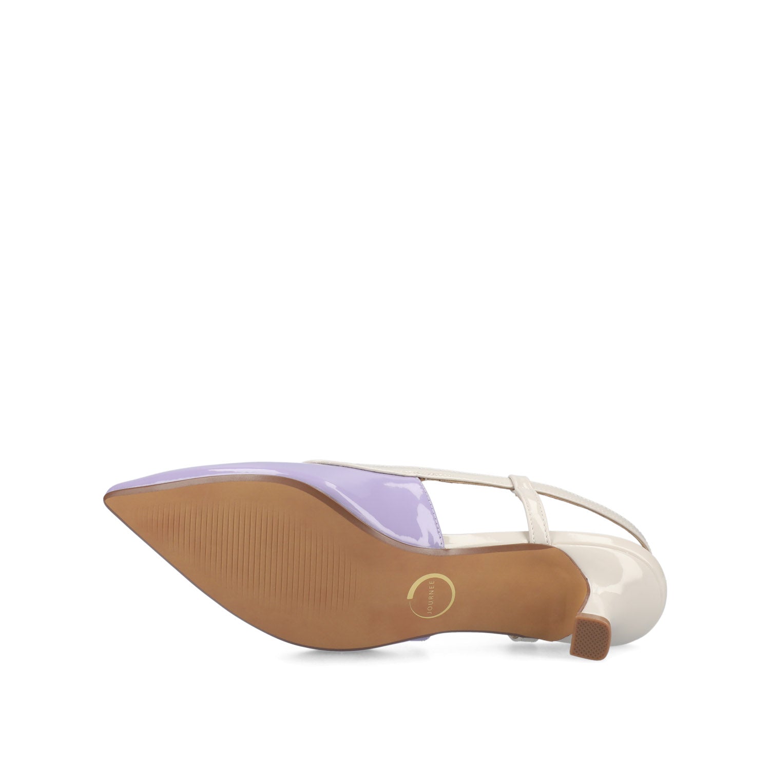 Journee PADMA KITTEN HEELS IN WIDE - Lilac Patent