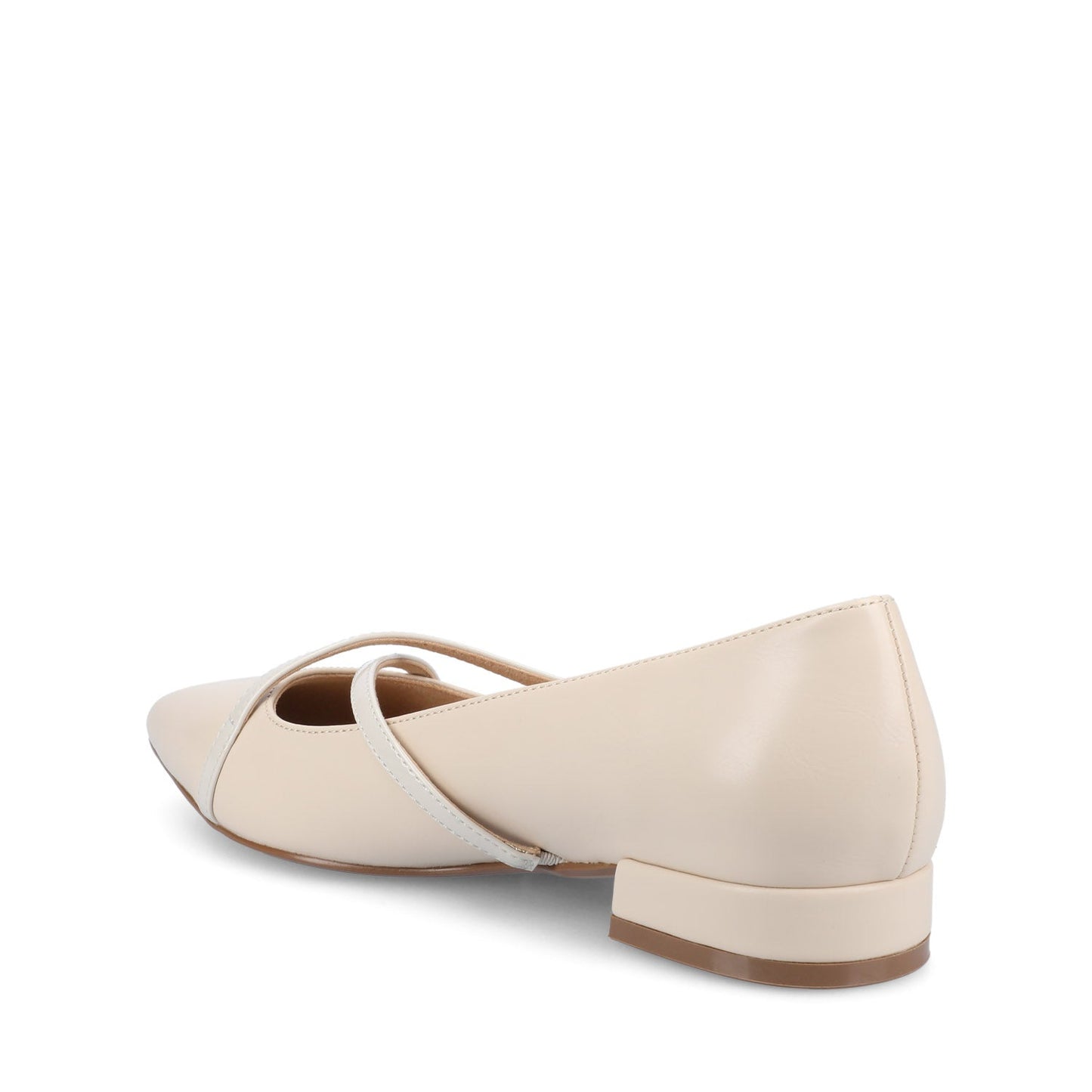Journee CAMBY DRESS FLAT IN WIDE - Bone PU
