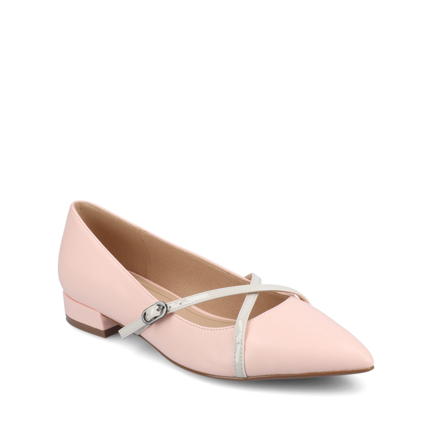 Journee CAMBY DRESS FLAT IN WIDE - Pink PU