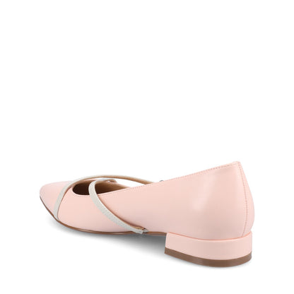 Journee CAMBY DRESS FLAT IN WIDE - Pink PU