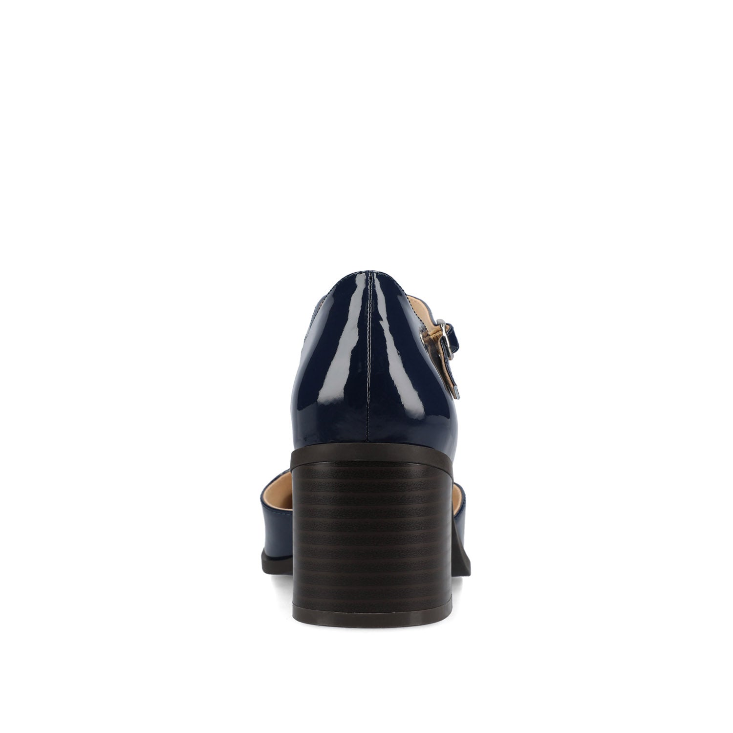Journee EVANGELINE PATENT HEELS IN WIDE - Patent Navy
