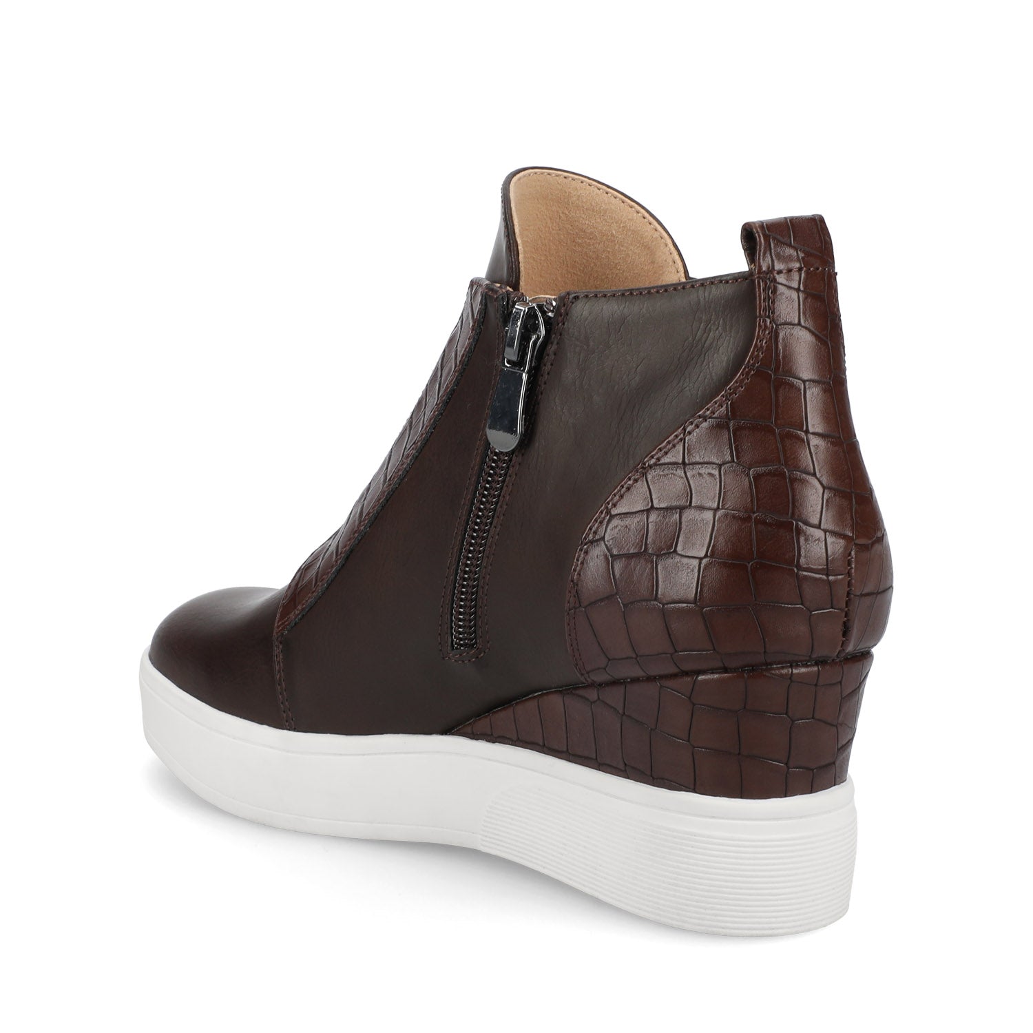 Journee Clara Wedge Sneaker | Women's Wedged Shoes