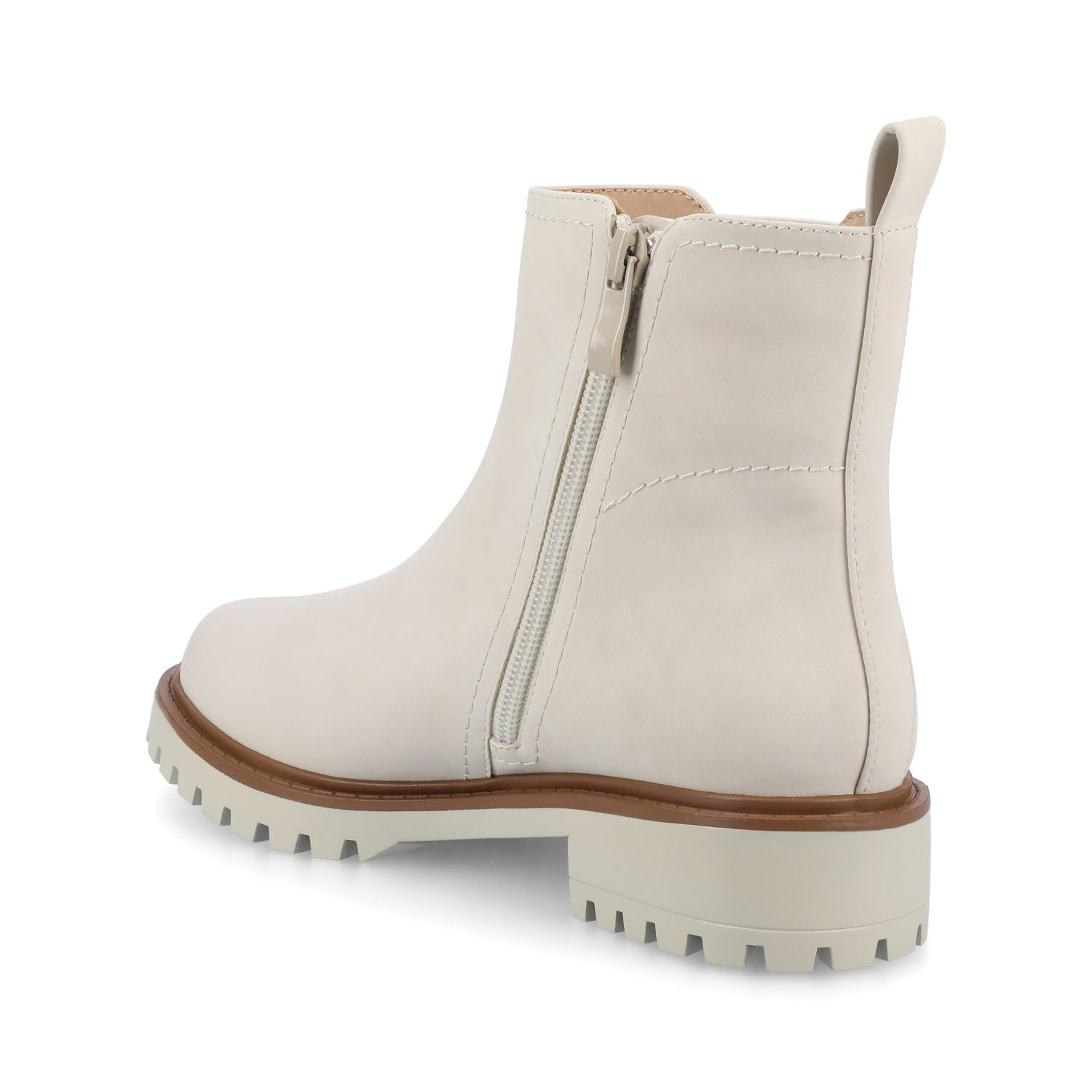 Journee JUNNAH CHELSEA BOOTS IN WIDE - Bone