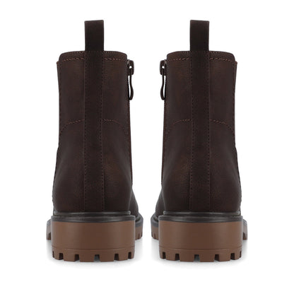 Journee JUNNAH CHELSEA BOOTS IN WIDE - Vintage Chocolate