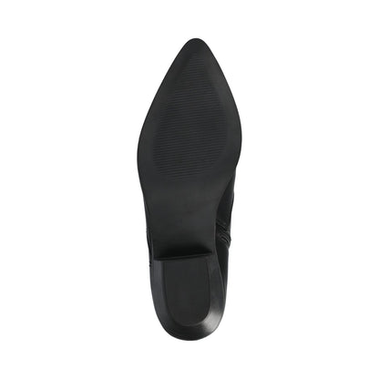 Journee TALIAH WESTERN ANKLE BOOTIES IN WIDE - Black