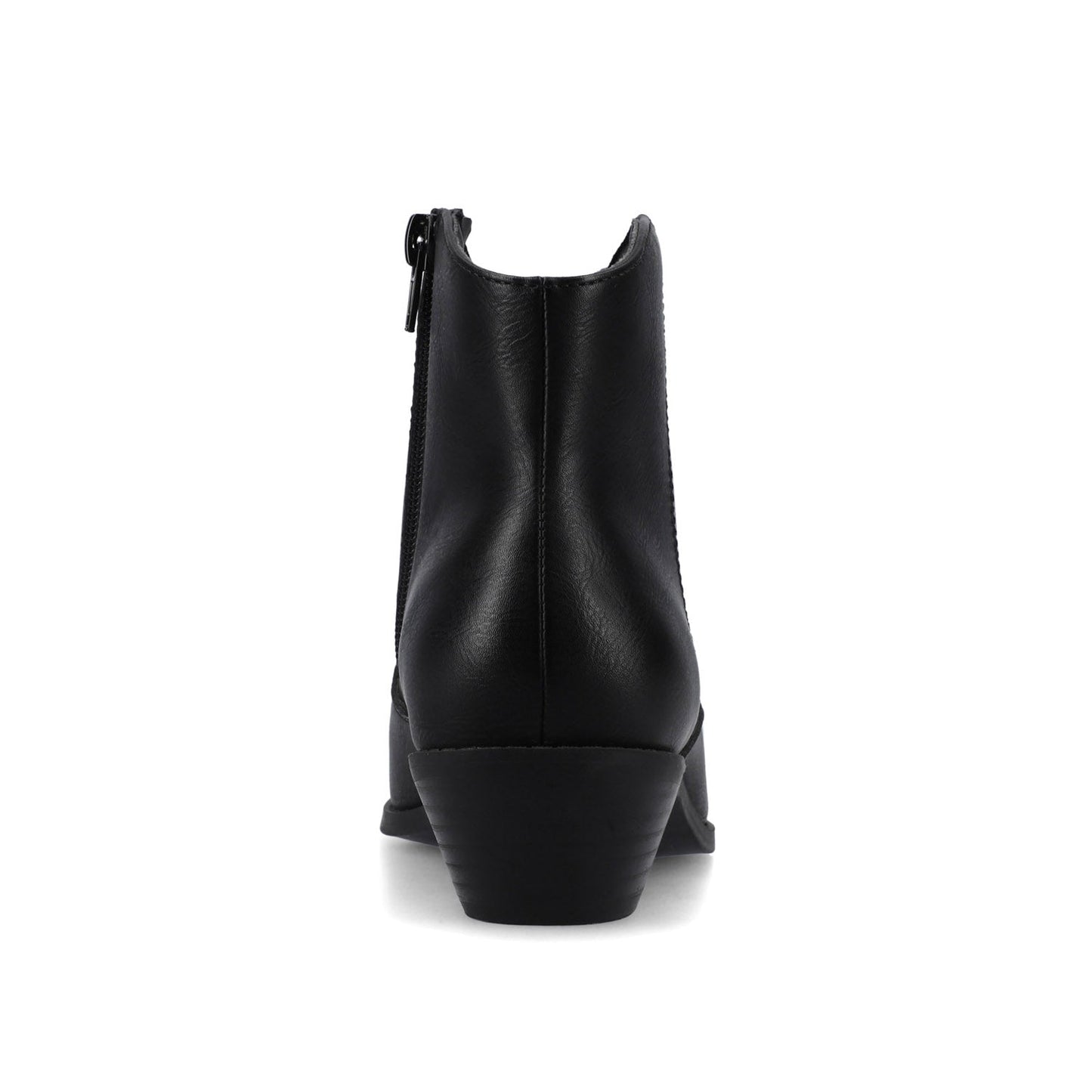 Journee TALIAH WESTERN ANKLE BOOTIES IN WIDE - Black