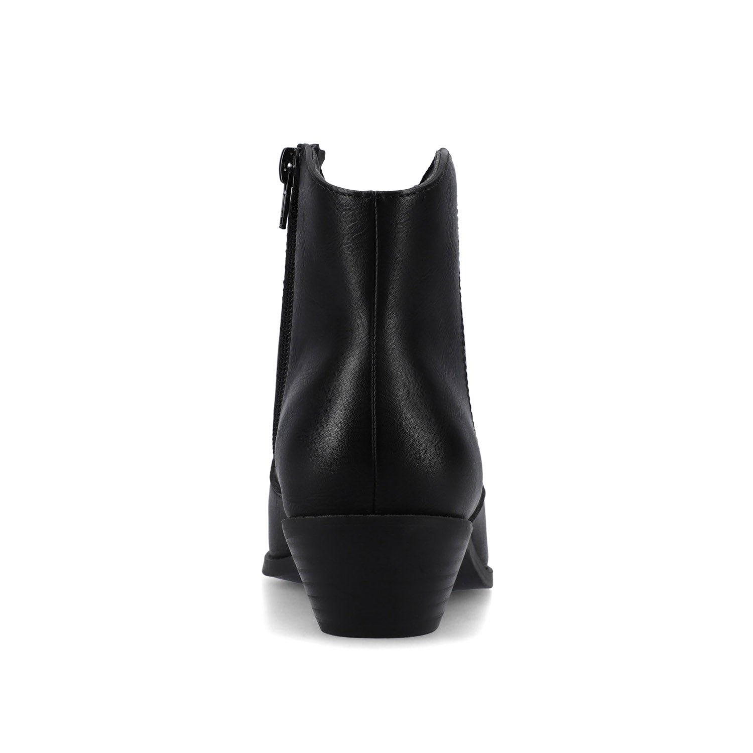 Journee TALIAH WESTERN ANKLE BOOTIES IN WIDE - Black