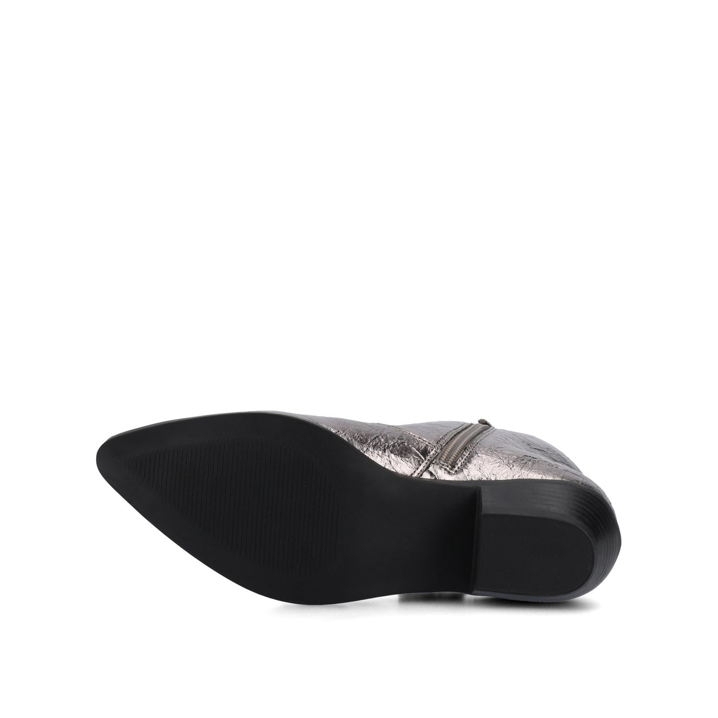 Journee TALIAH WESTERN ANKLE BOOTIES IN WIDE - Pewter